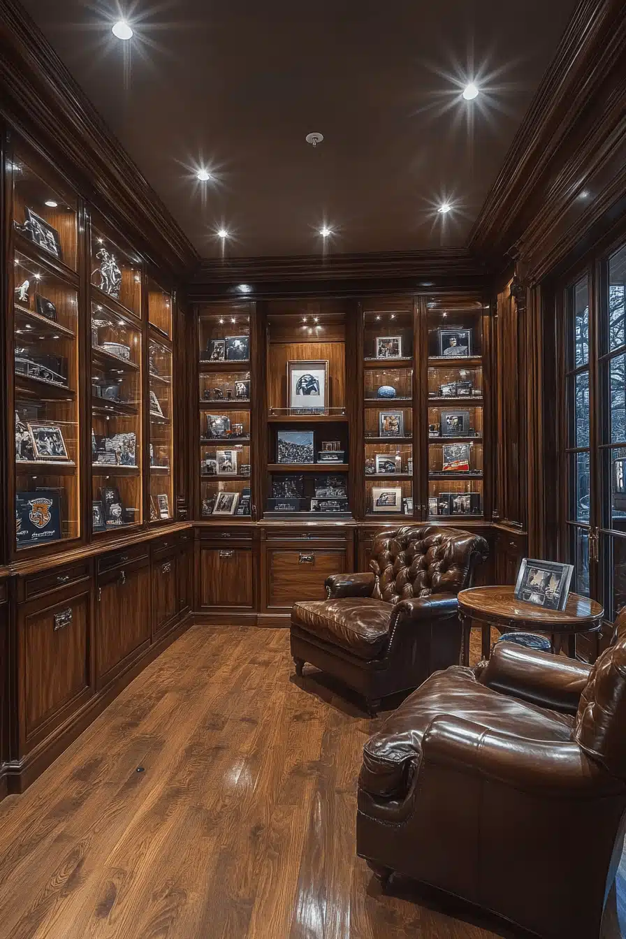 Classy man cave