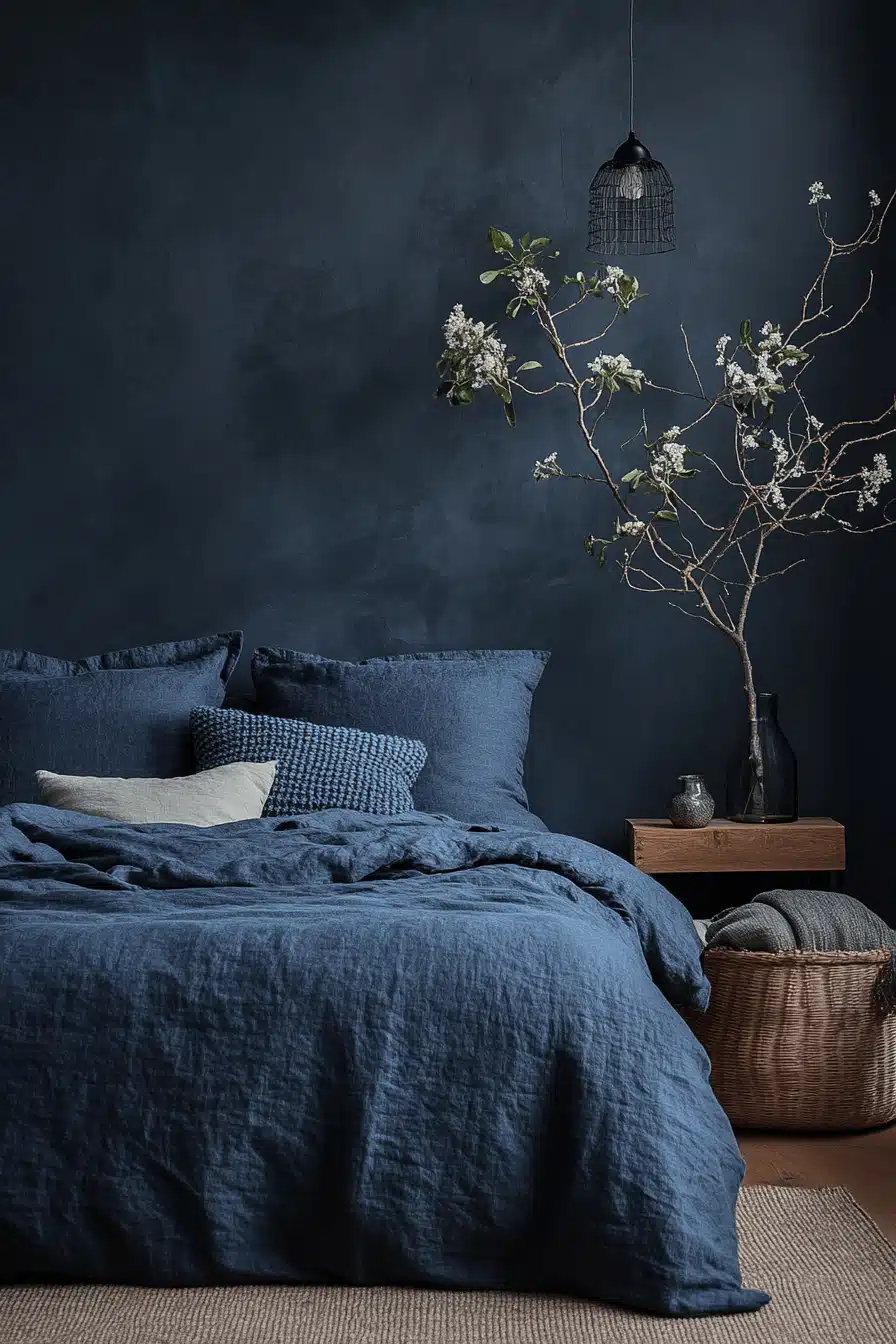 minimalistic bedroom ideas dark