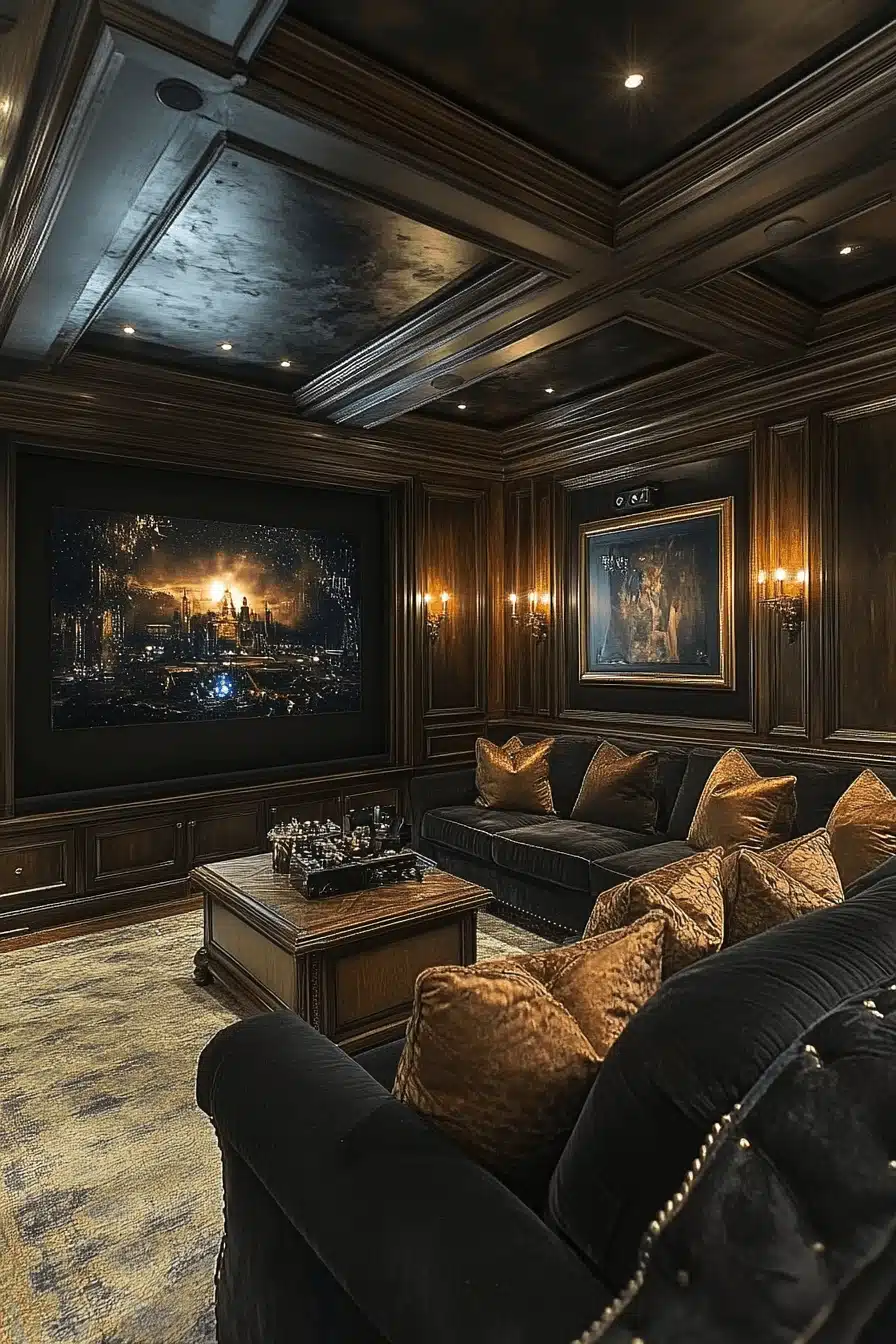 Classy man cave