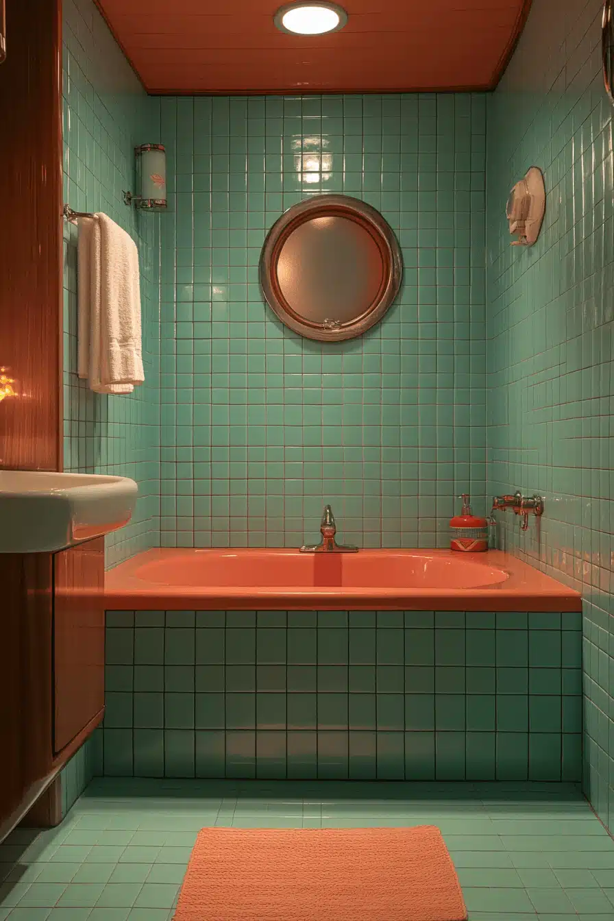 retro bathrooms