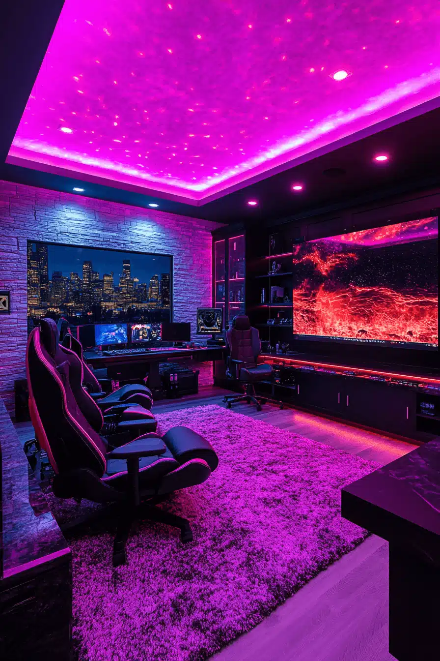 Classy man cave
