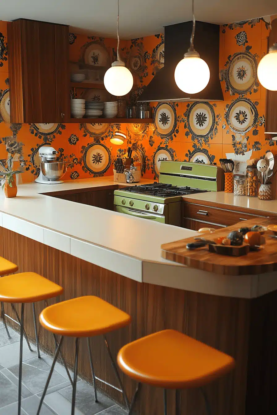 retro kitchen