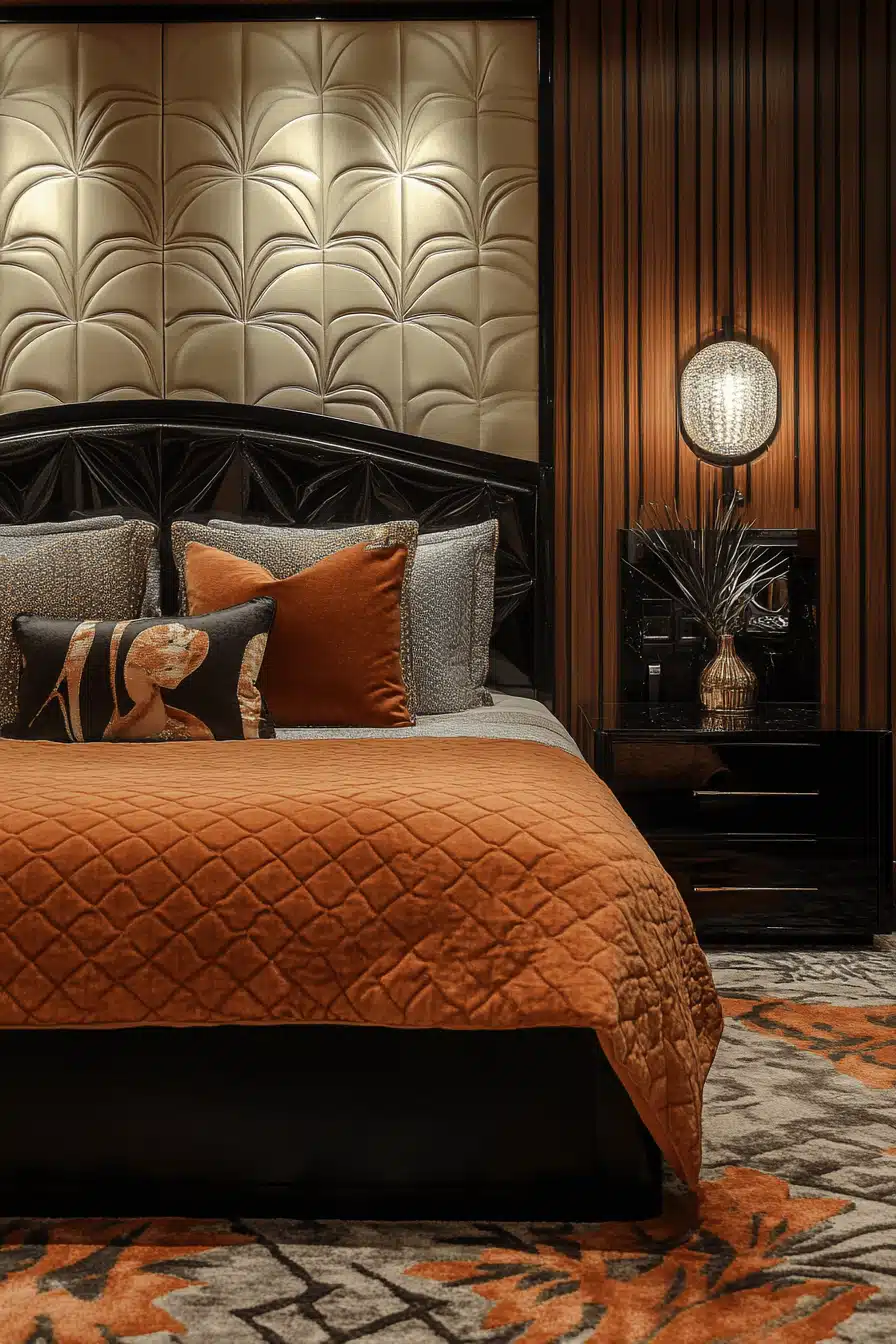retro bedroom