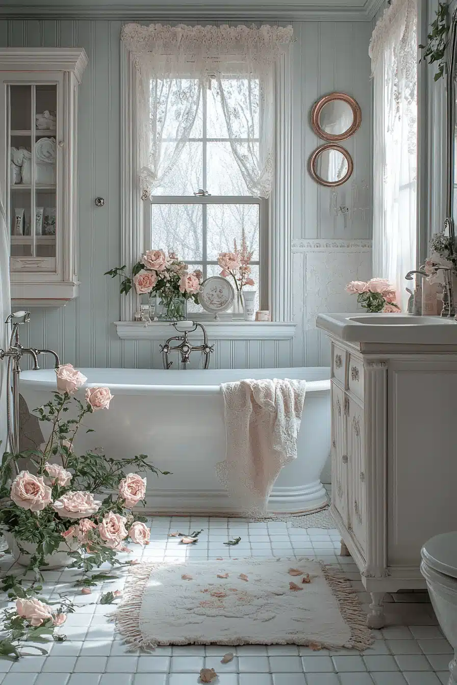 retro bathrooms