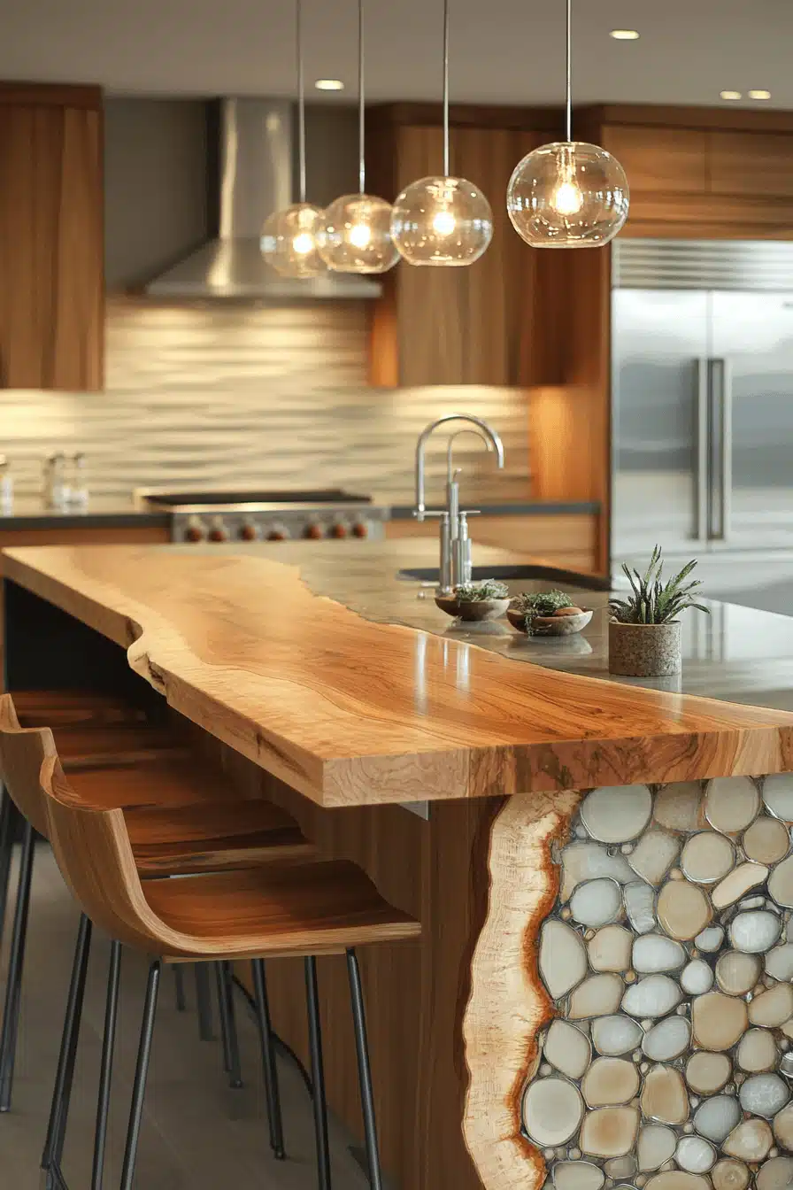 wooden kitchen cabinets