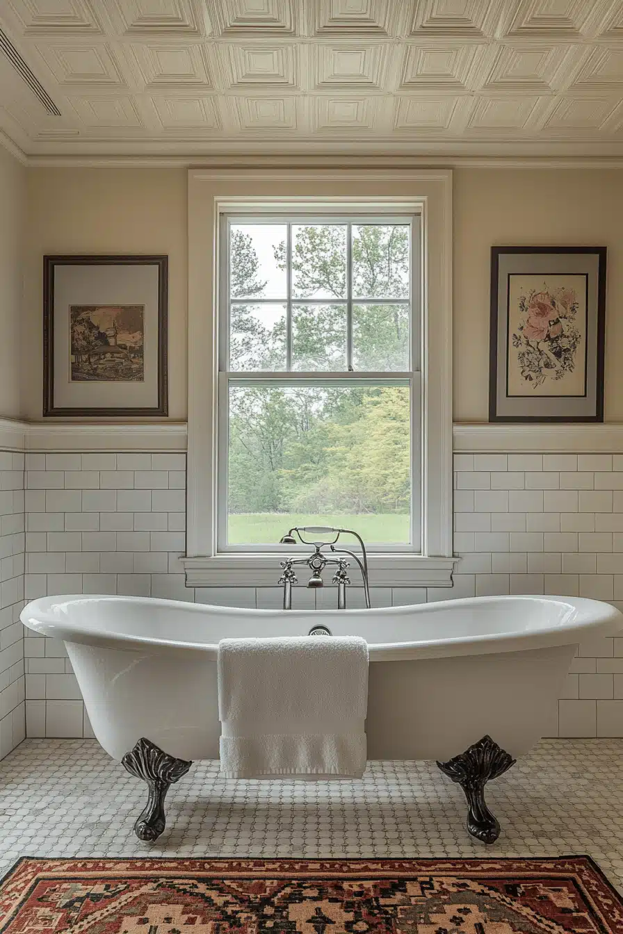 retro bathrooms