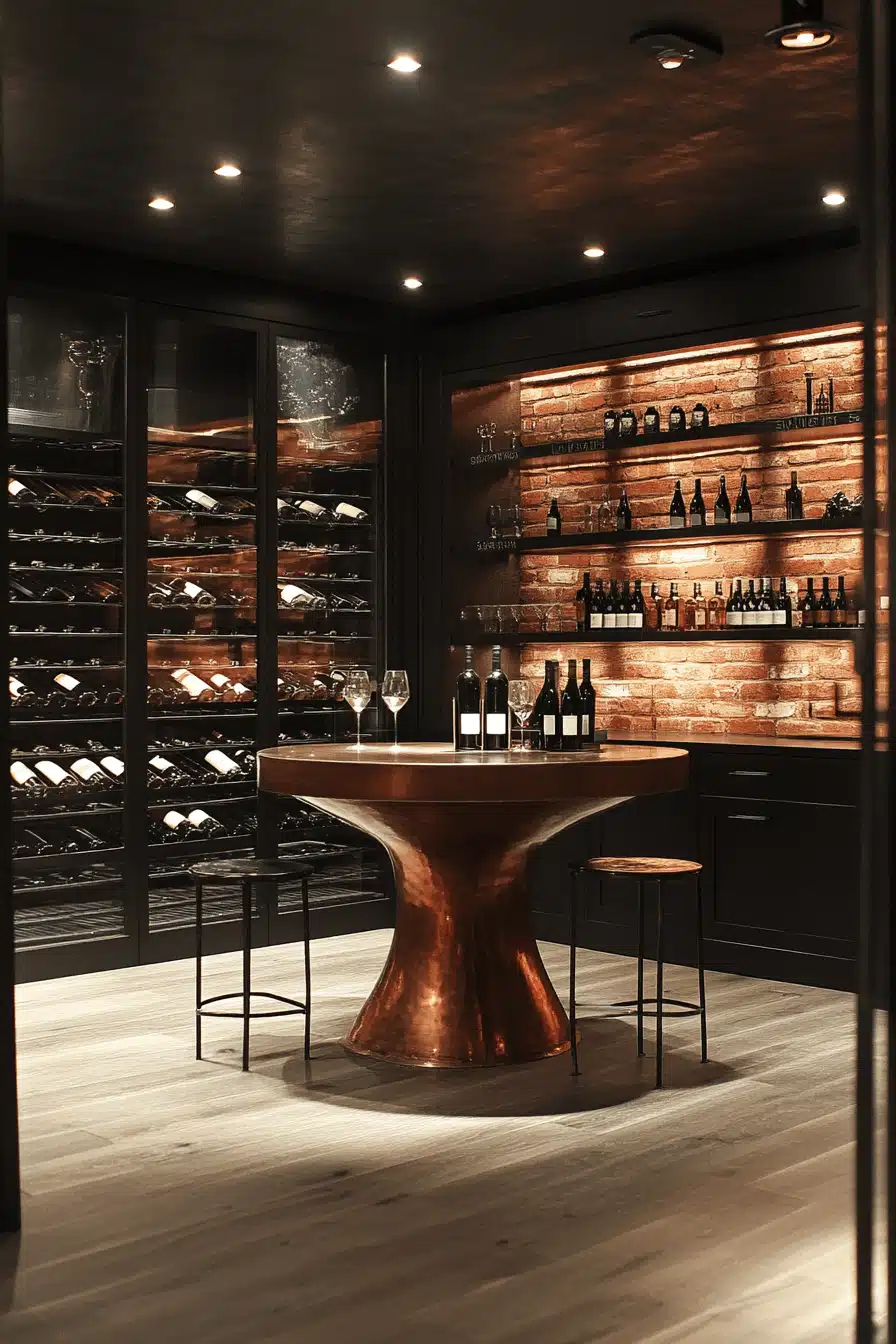 Classy man cave