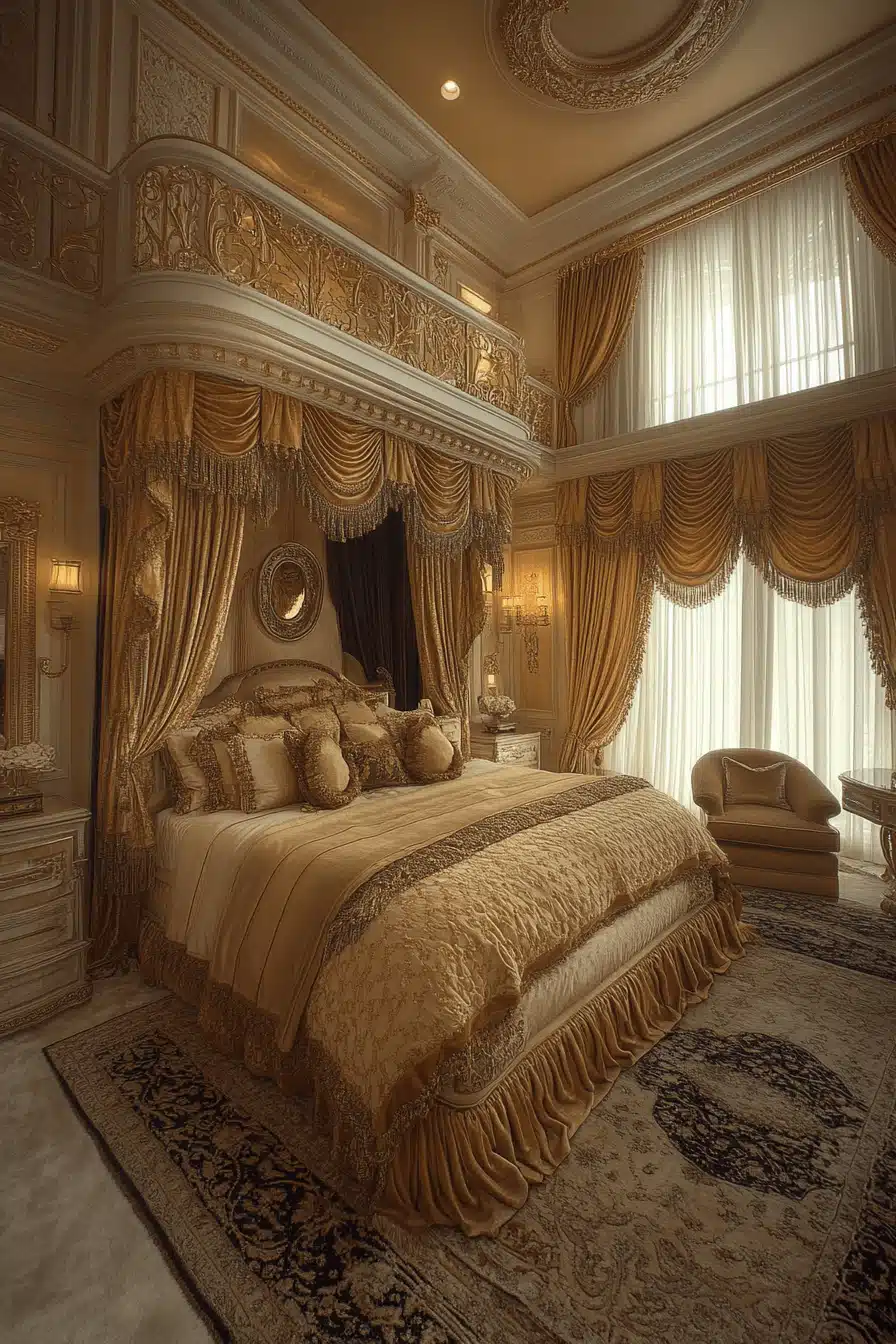 Luxury bedroom master