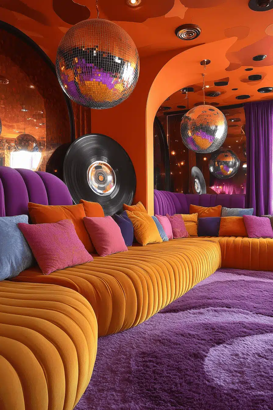retro living rooms