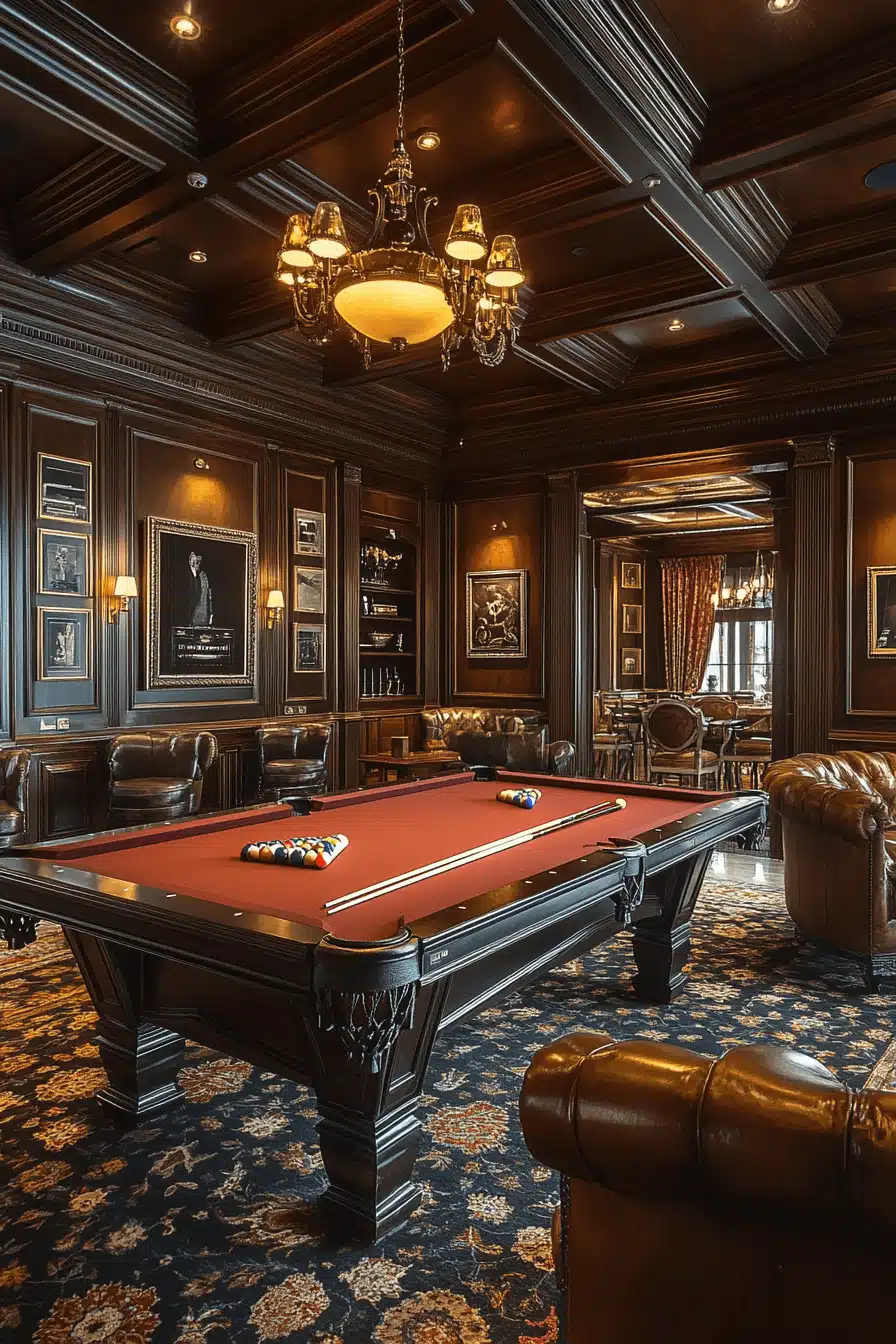 Classy man cave