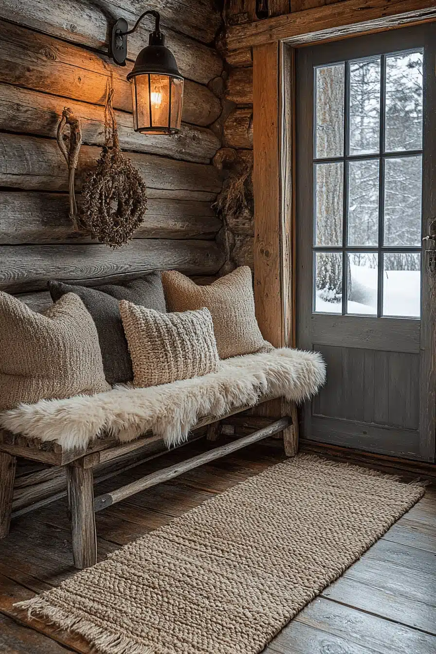 cozy winter cabin aesthetic
