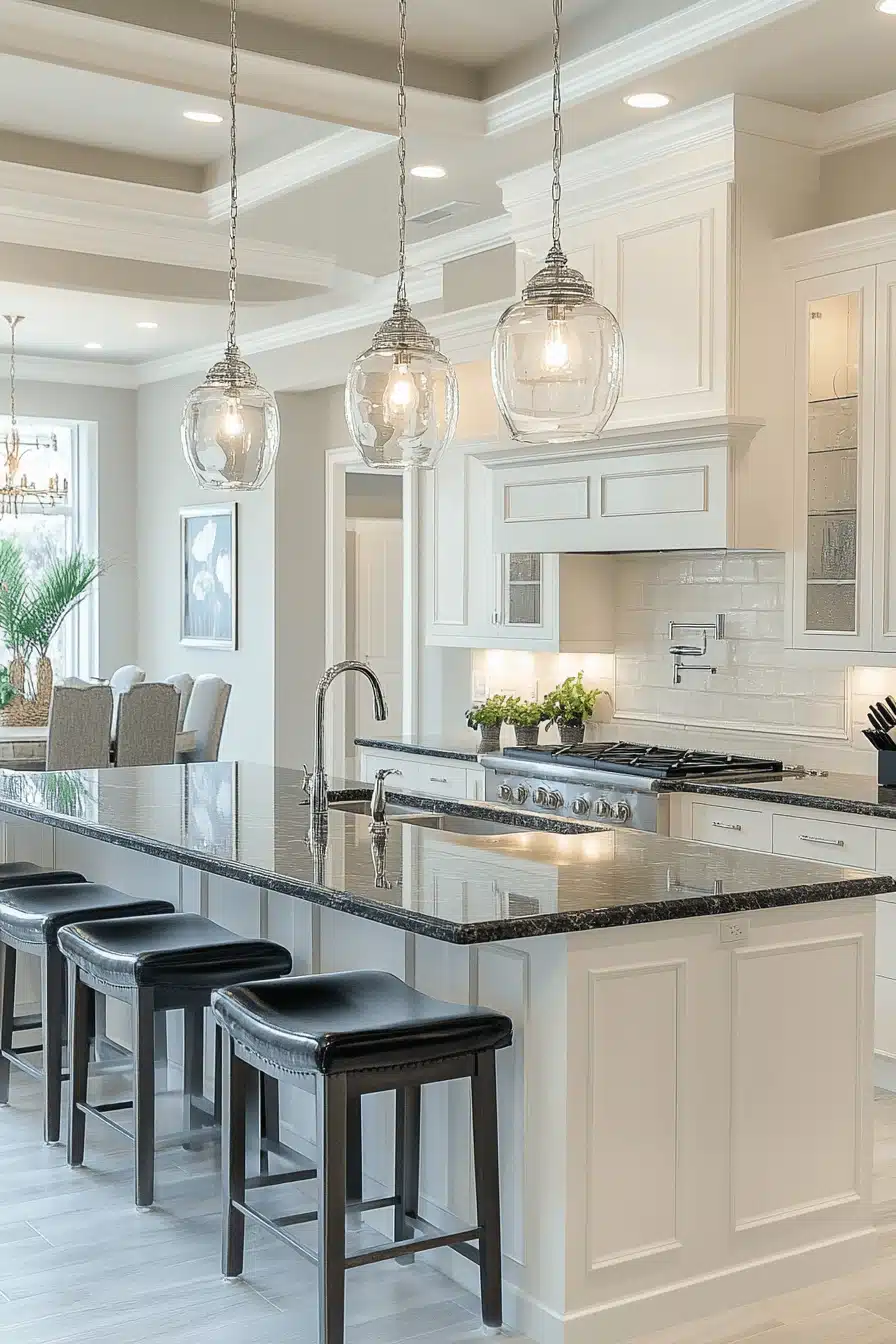 off white kitchen cabinets