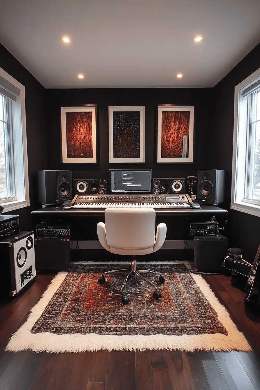 Classy man cave