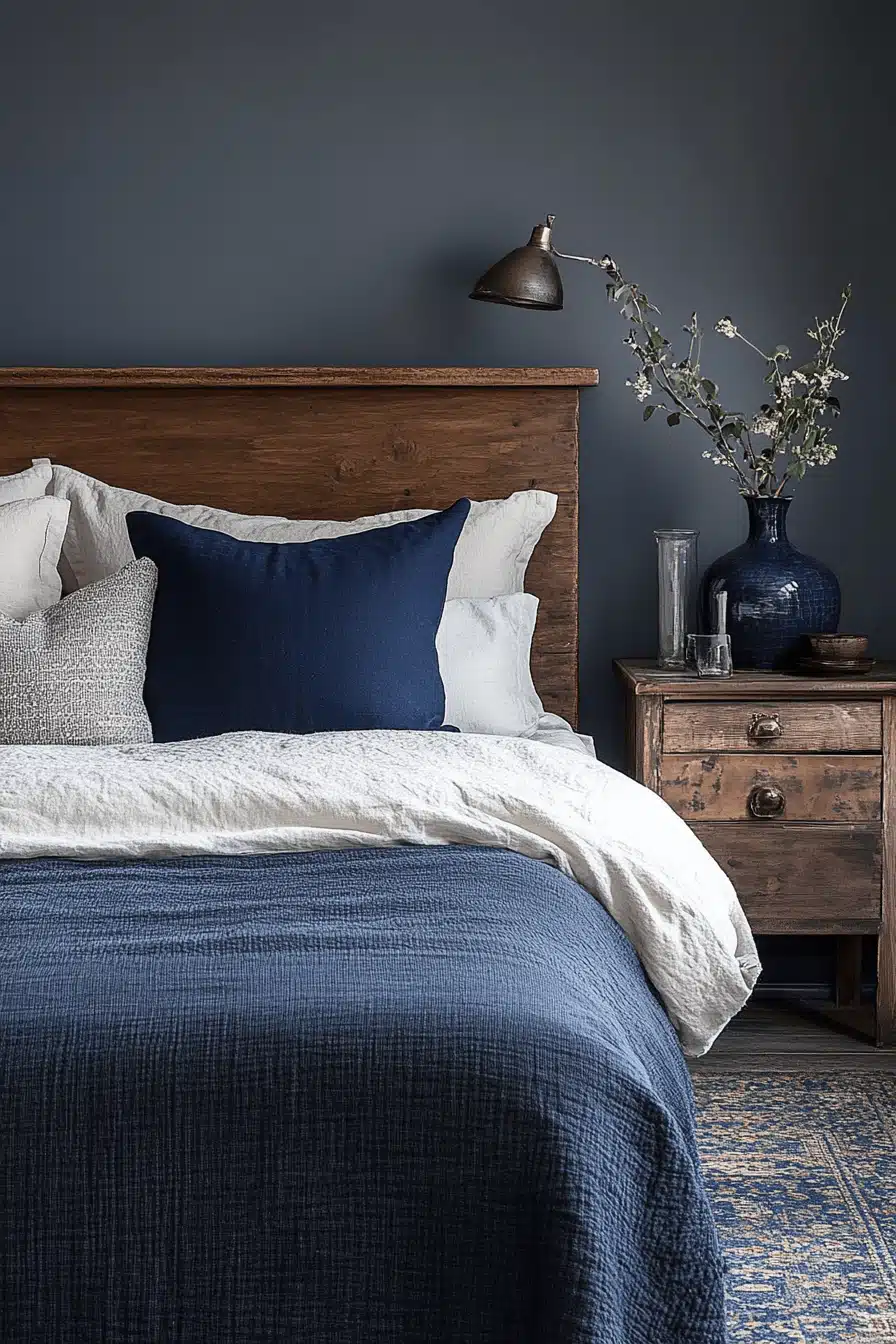 minimalistic bedroom ideas dark