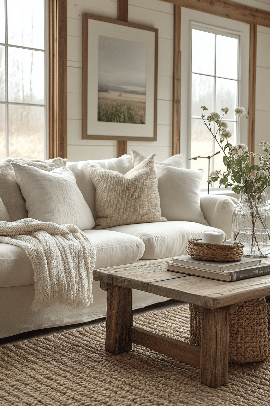 contemporary farmhouse decor