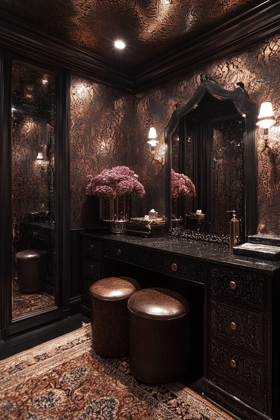 vintage dressing rooms