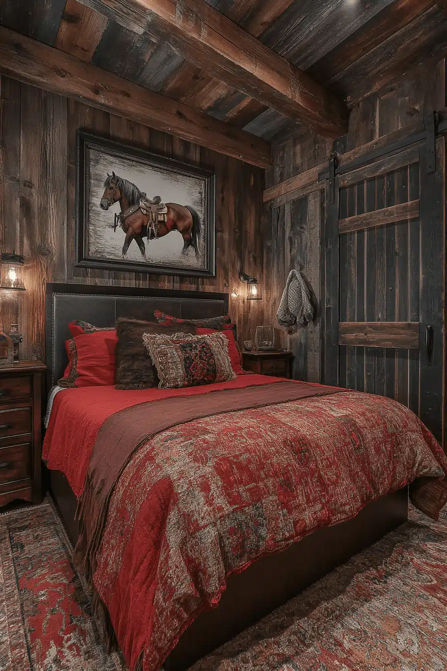 western bedroom ideas