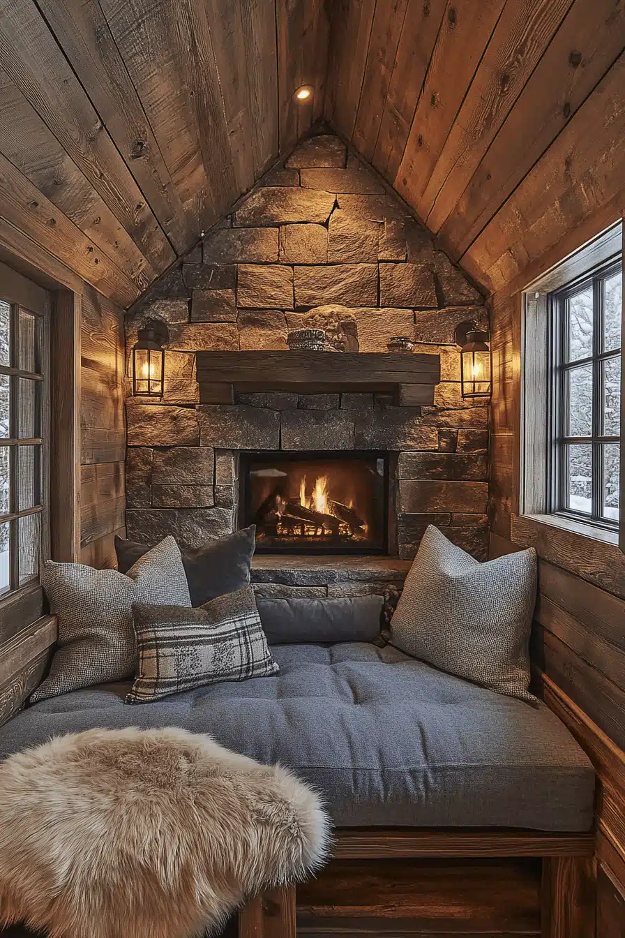 small cabin interiors
