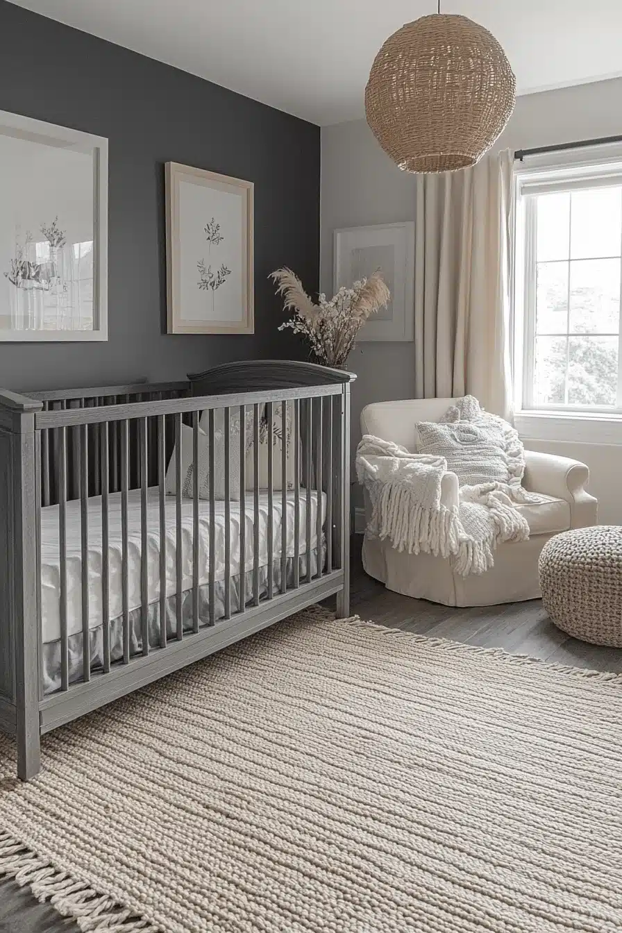 Industrial Chic Baby Room