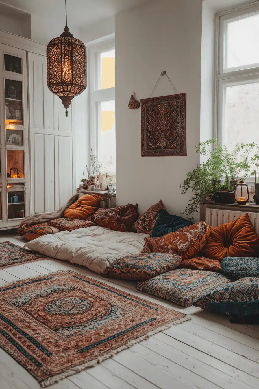 boho vintage bedroom