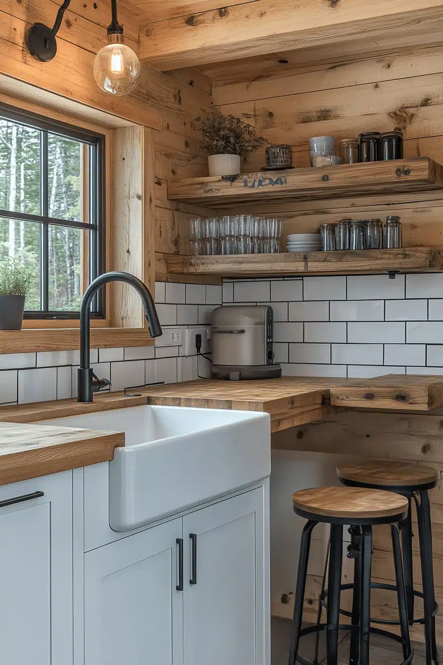 small cabin interiors