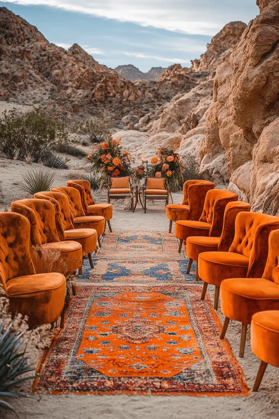 boho rustic wedding decor