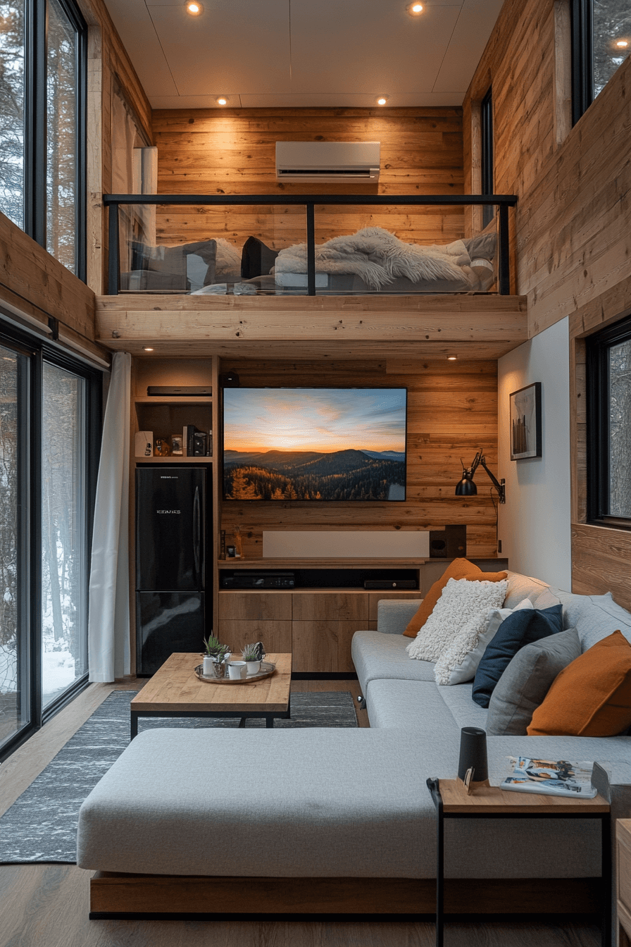 Tiny Cabins Interiors