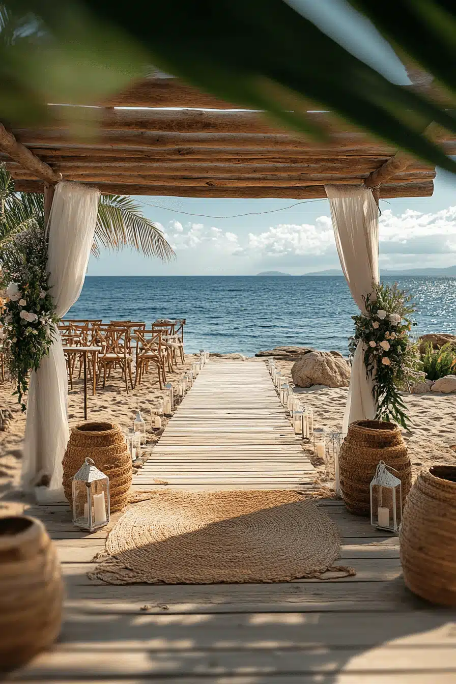 boho rustic wedding decor
