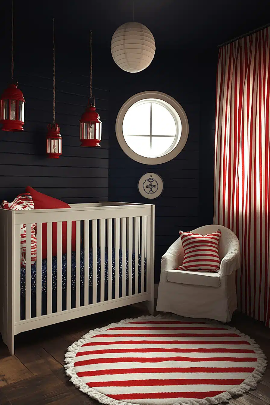 Coastal Baby Room
