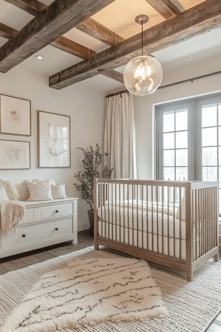 Industrial Chic Baby Room