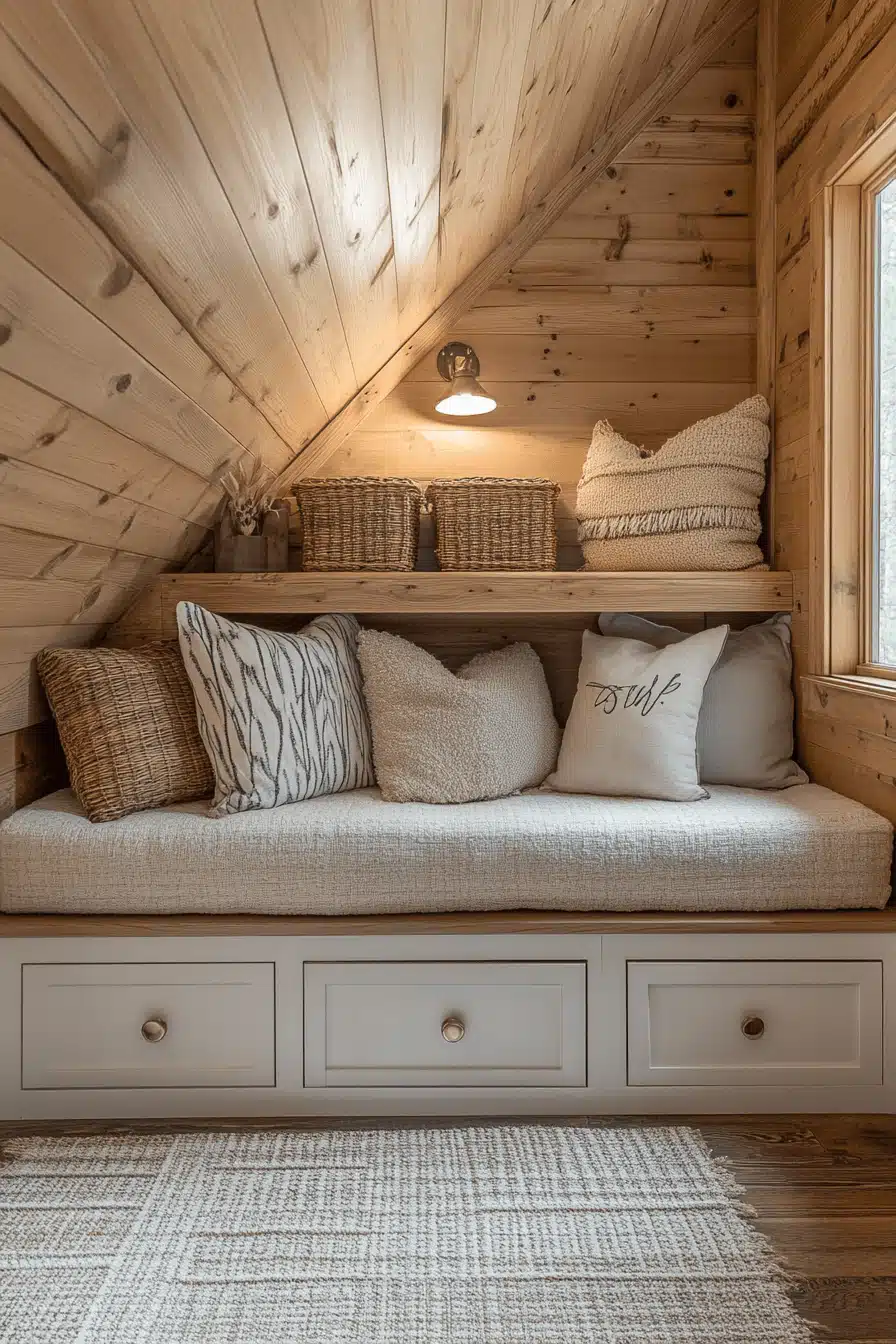 small cabin interiors