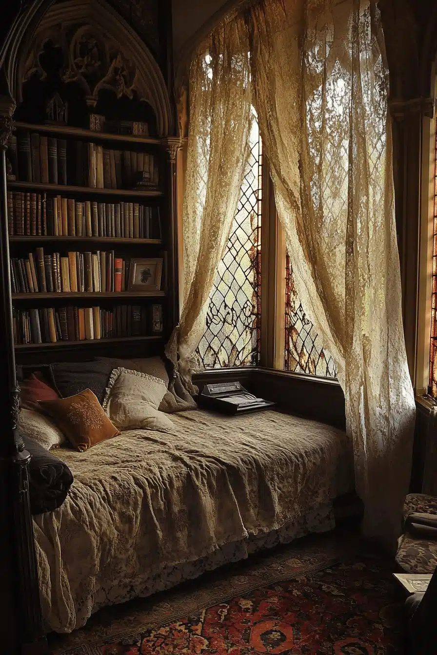 boho gothic bedroom