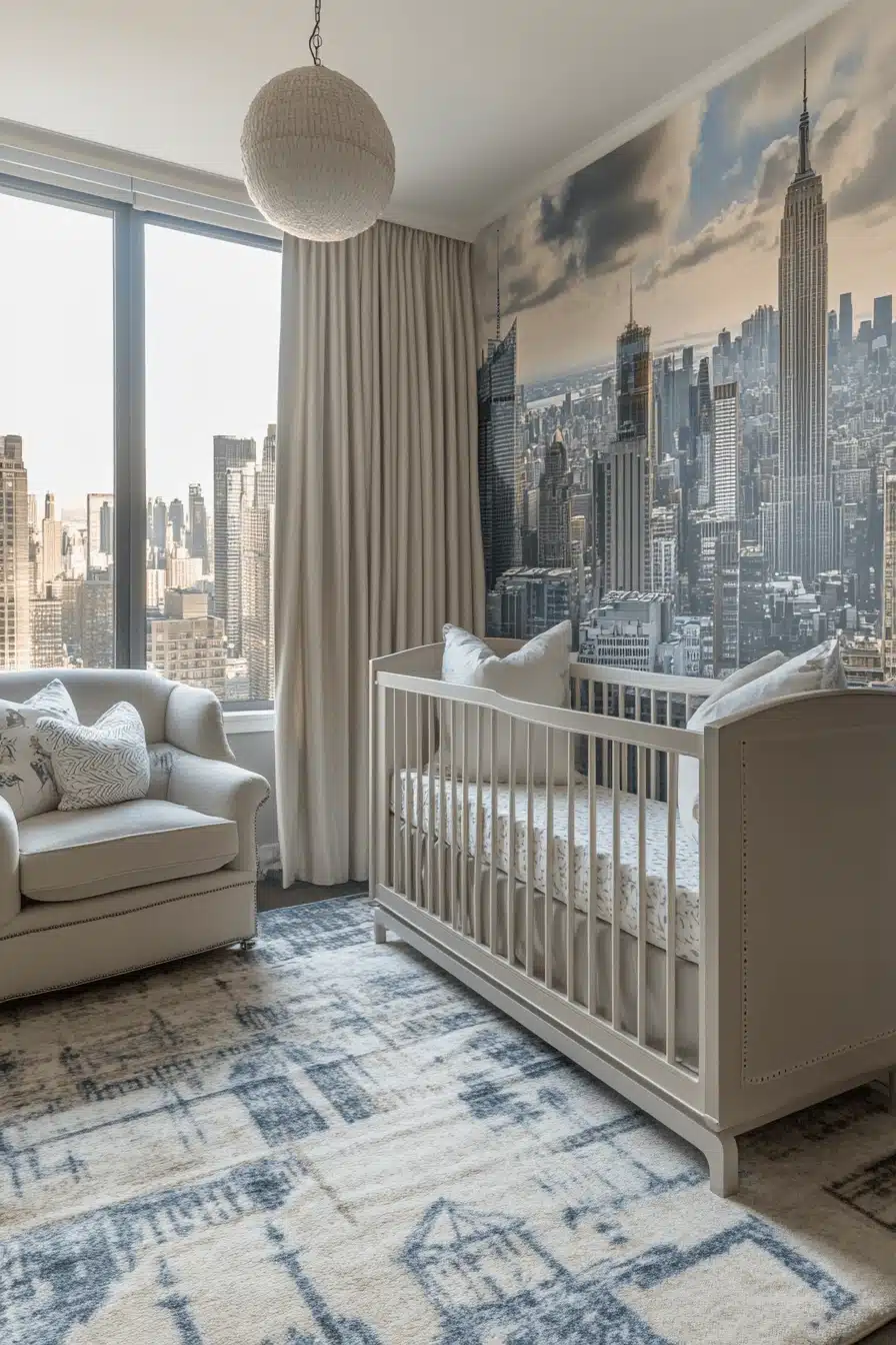 Industrial Chic Baby Room
