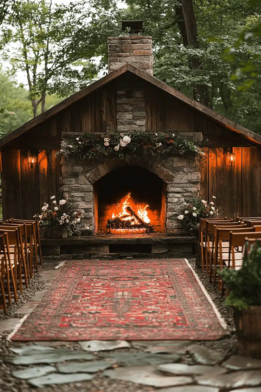 boho rustic wedding decor