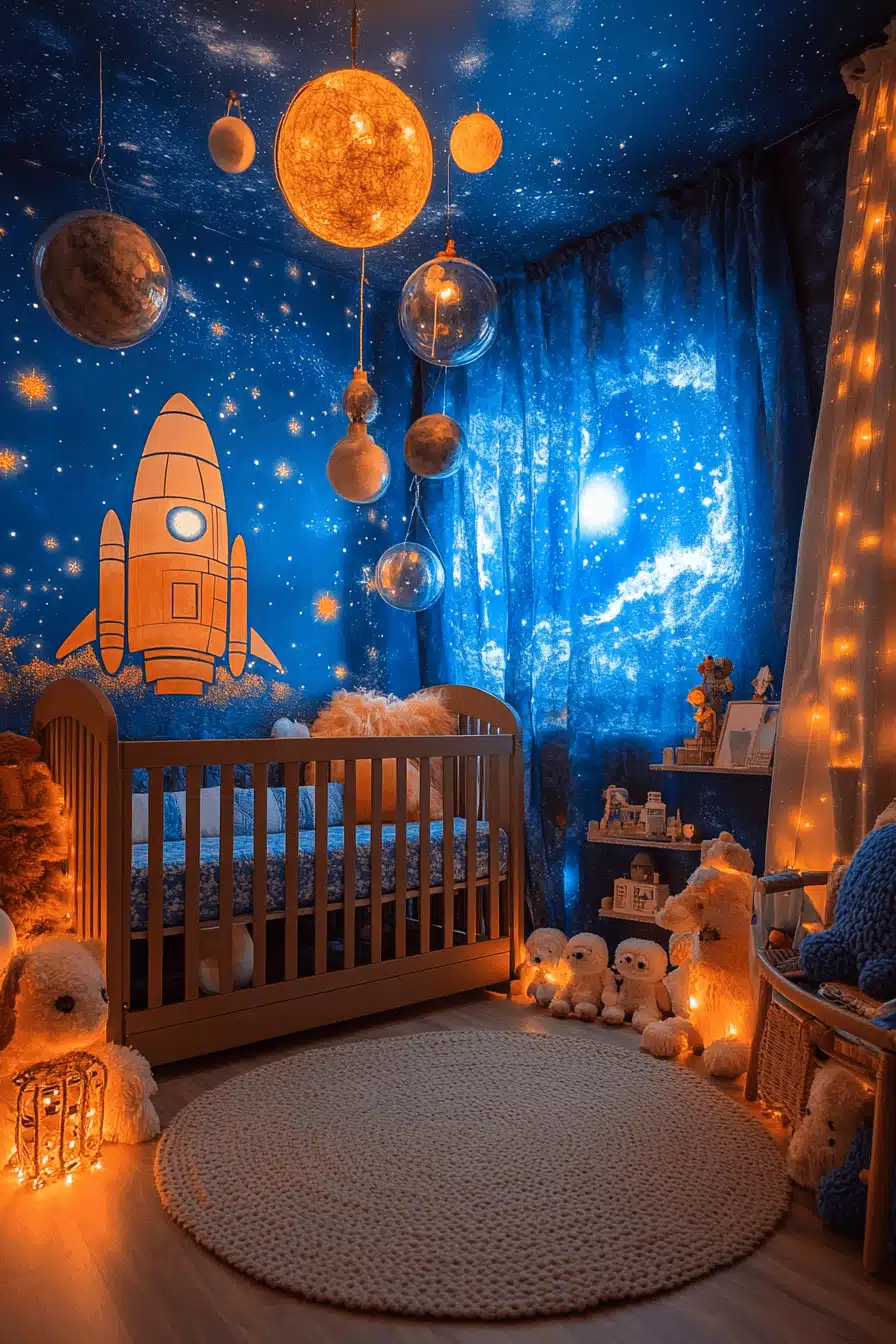 Whimsical Fantasy Baby Room