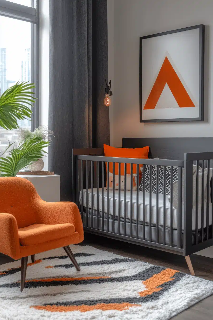 Industrial Chic Baby Room
