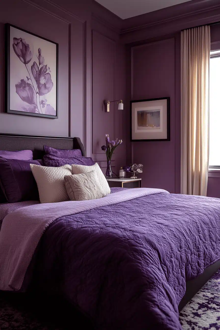 moody romantic bedroom