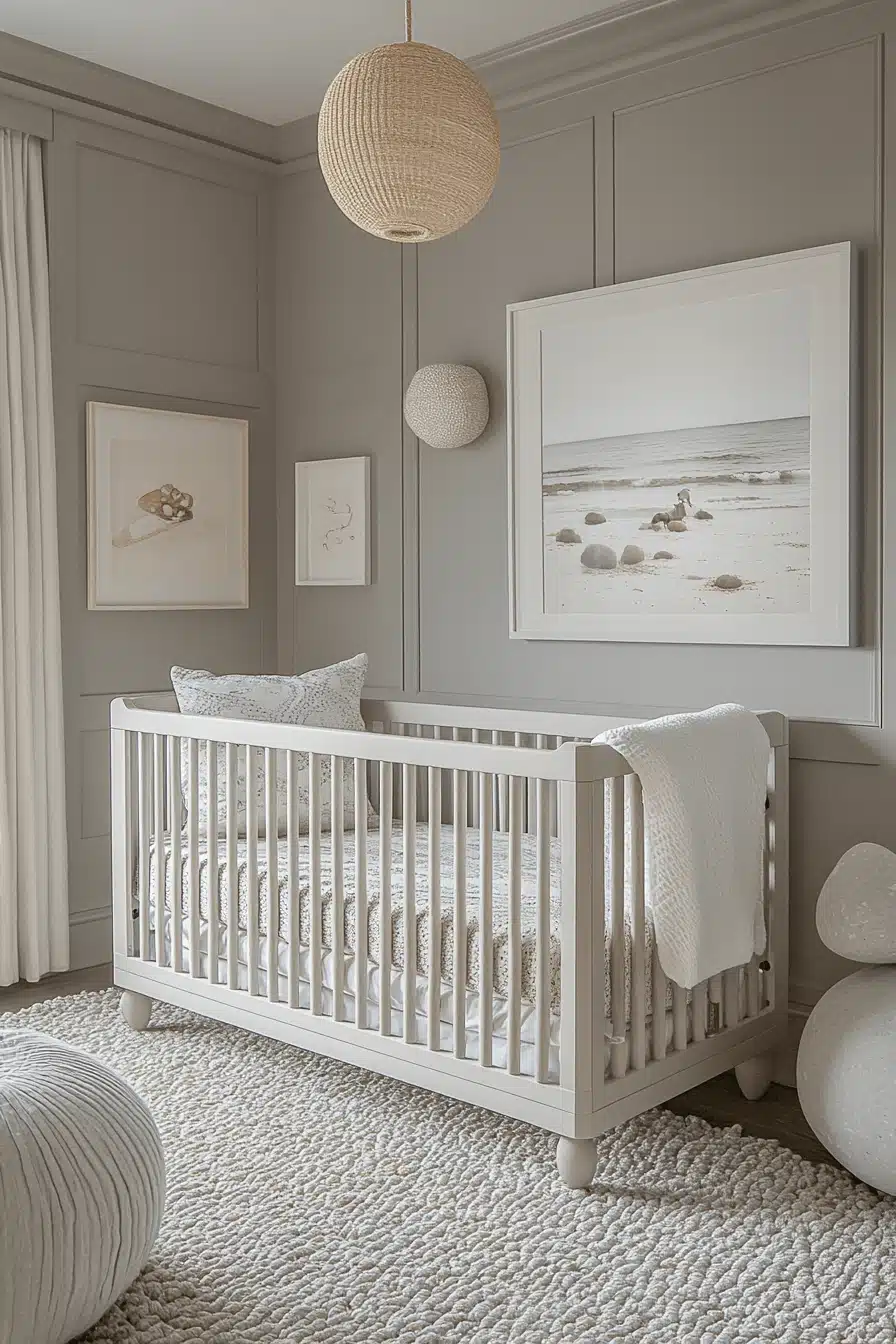 Coastal Baby Room