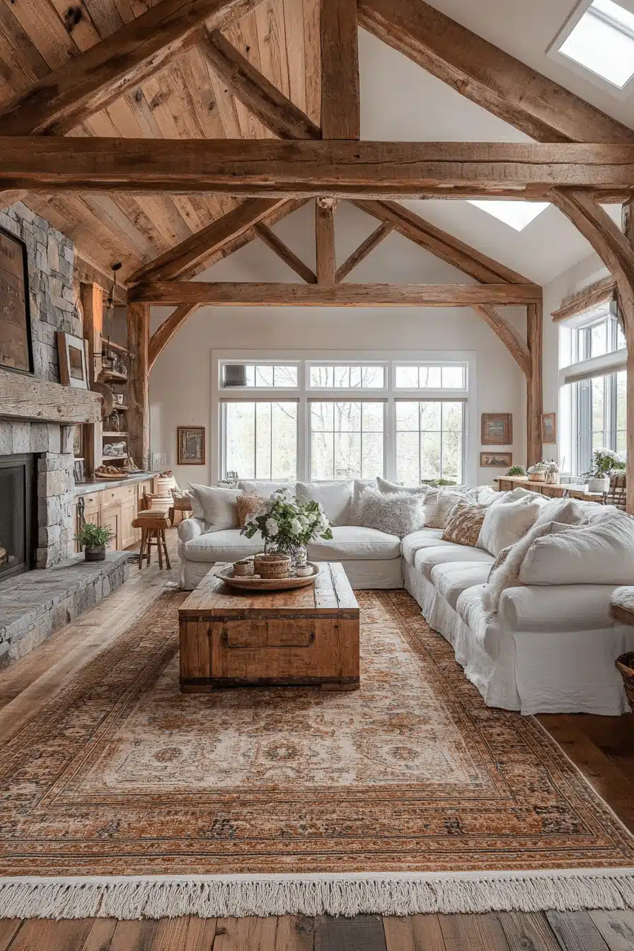 rustic spring home decor ideas