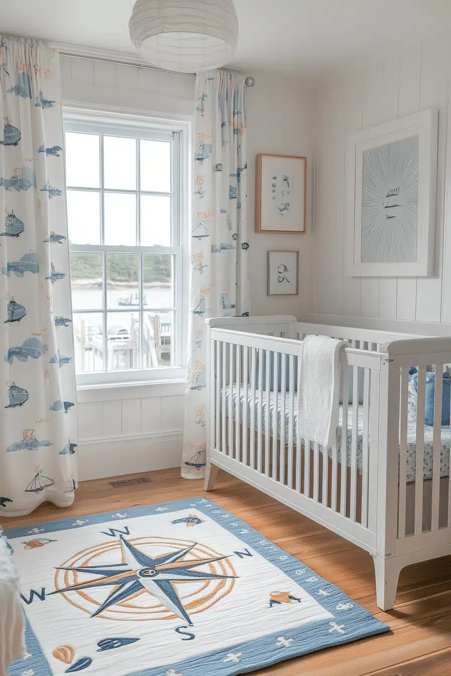 Coastal Baby Room