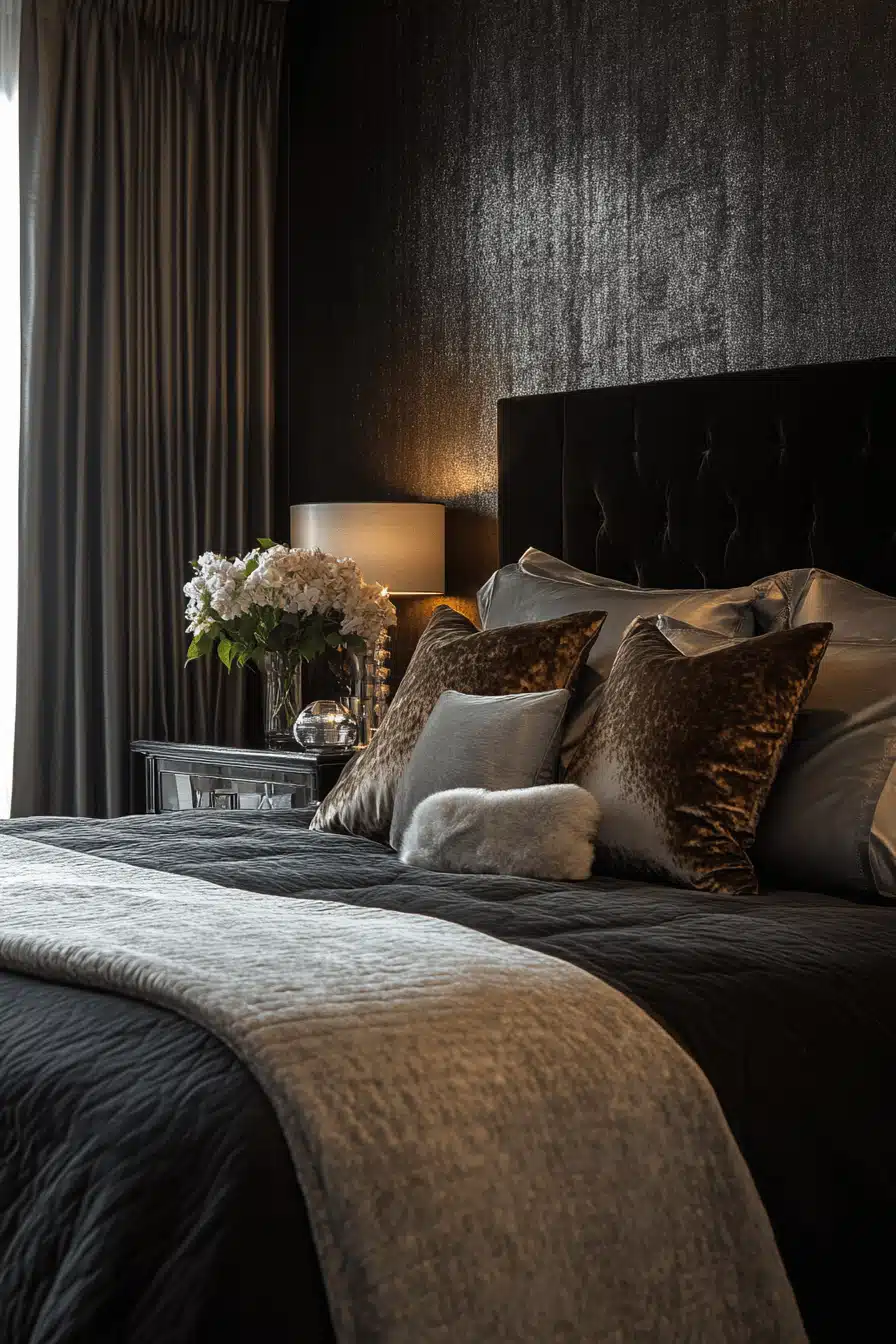 moody romantic bedroom