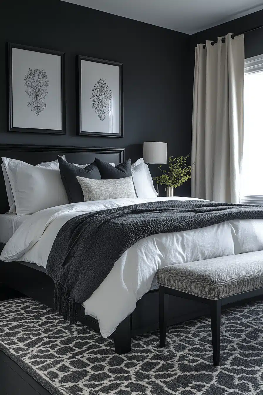 moody romantic bedroom
