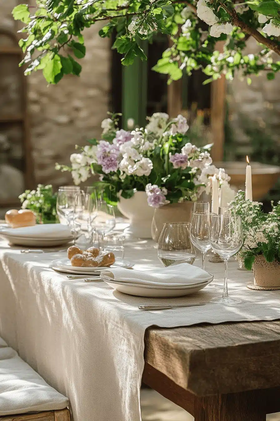 neutral spring home decor ideas