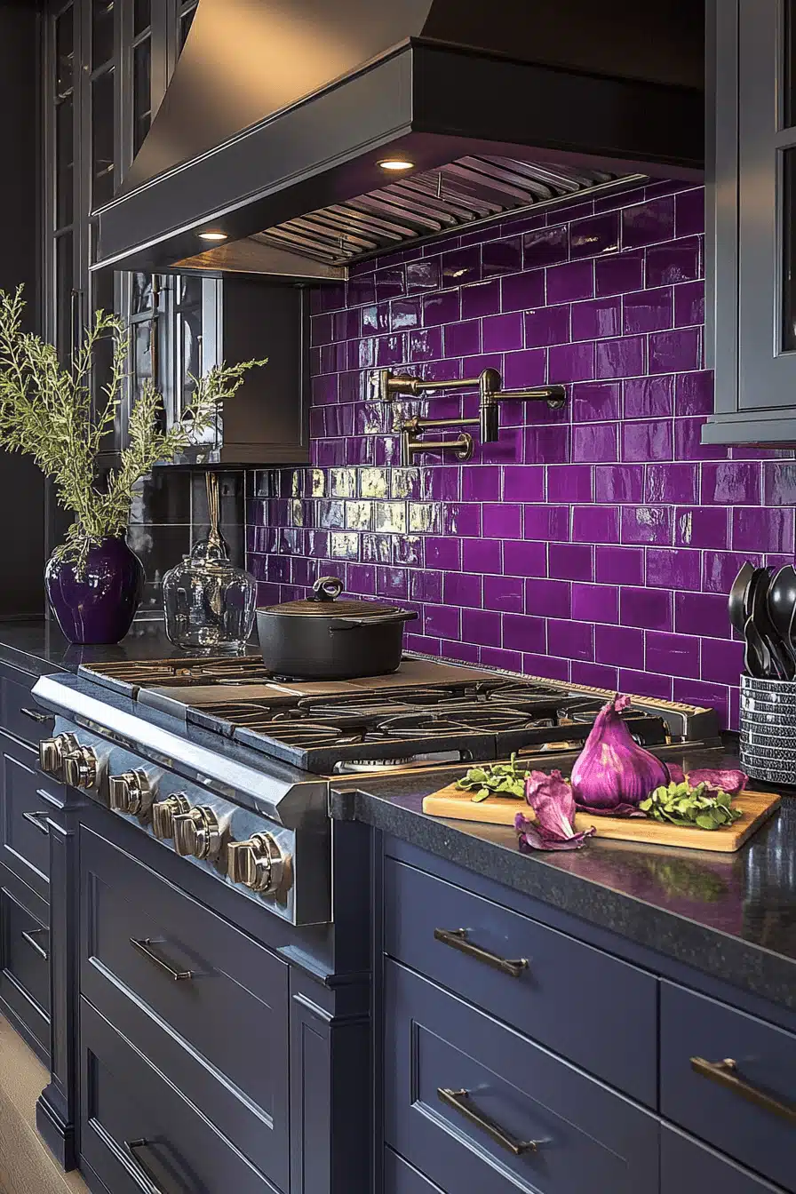 moody kitchen