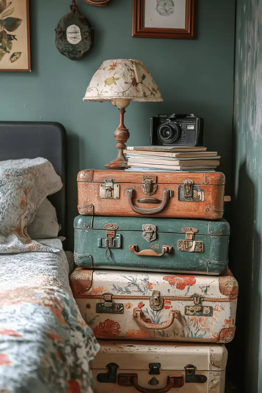 boho vintage bedroom