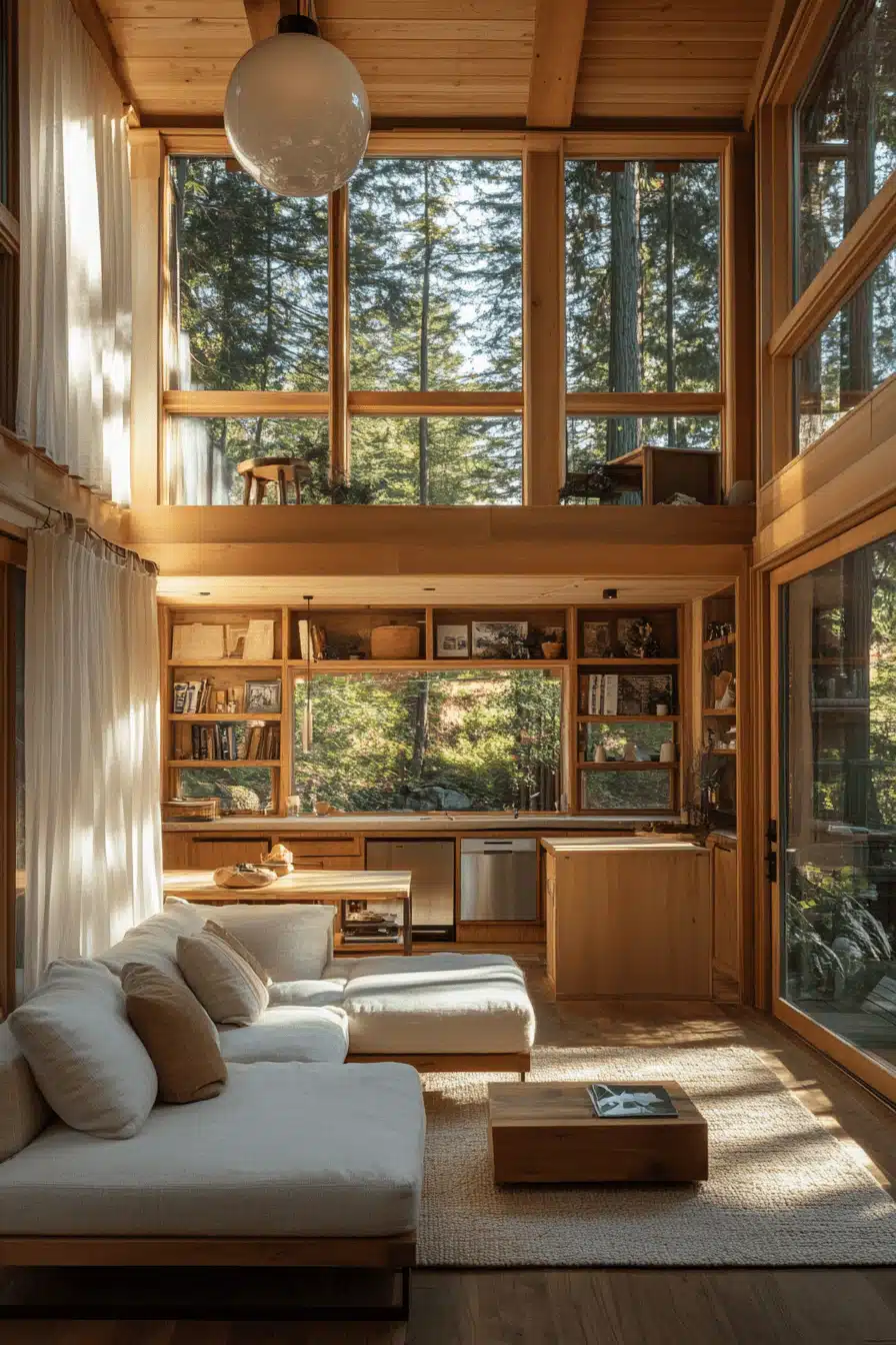 Tiny Cabins Interiors