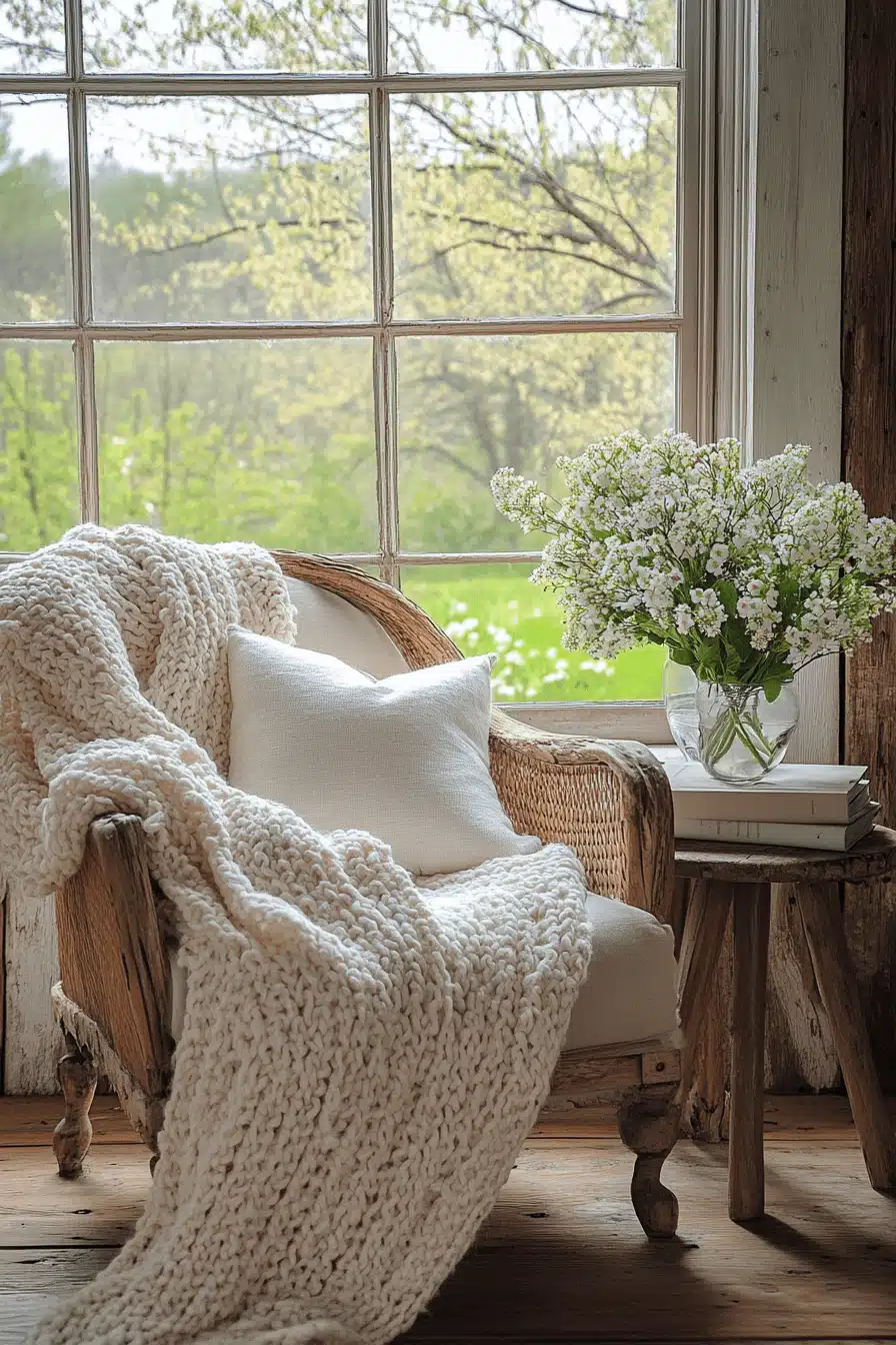 rustic spring home decor ideas