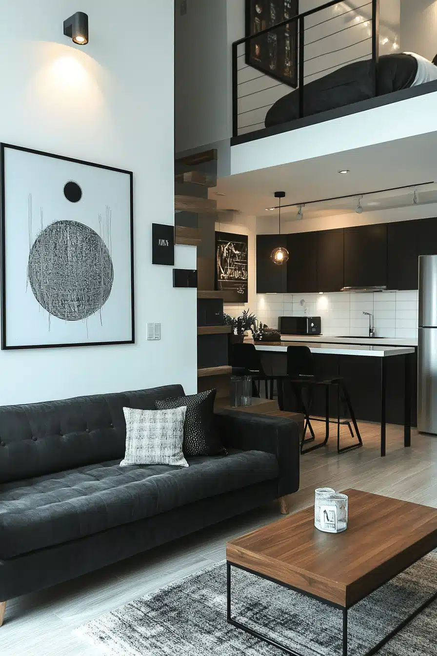 Tiny condo interior design