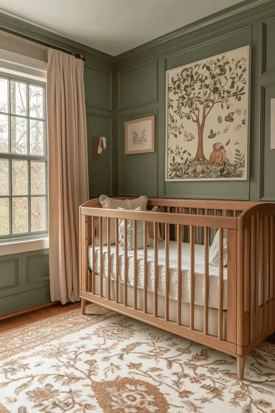 Cottagecore Baby Room