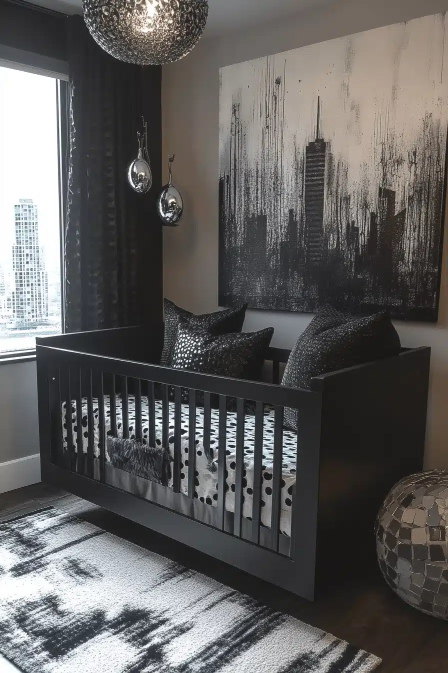 Industrial Chic Baby Room